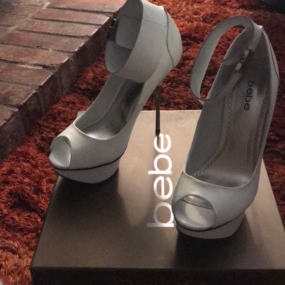 bebe Shoes - Bebe Nicola Why-White new